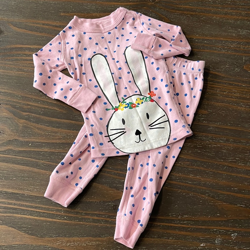 Hanna Andersson bunny pajamas